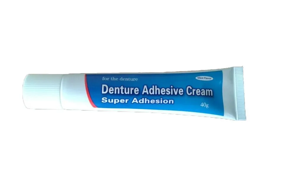 Denture adhesive crem